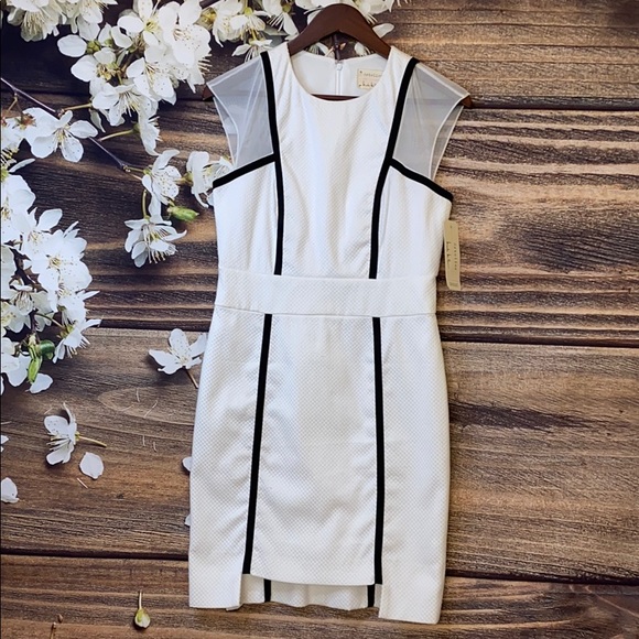 NICOLE MILLER ARTELIER White Mini Dress - Picture 1 of 4